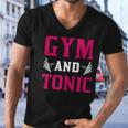 Gym And Tonic Workout Exercise Training Men V-Neck Tshirt