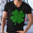 Happy Clover St Patricks Day Irish Shamrock St Pattys Day Men V-Neck Tshirt