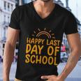 Happy Last Day Of School Students And Teachers Graduation Great Gift Men V-Neck Tshirt