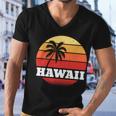 Hawaii Retro Sun V2 Men V-Neck Tshirt