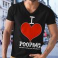 I Heart Pooping And Texting Tshirt Men V-Neck Tshirt