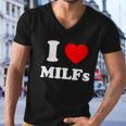 I Love Heart Milfs Tshirt Men V-Neck Tshirt