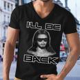 Ill Be Back Jesus Men V-Neck Tshirt