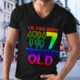 Im This Many Popsicles Old Funny Birthday For Men Women Great Gift Men V-Neck Tshirt