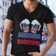 Independence Day Abeerica The Brewtiful 4Th Of Juli Ing Gift Men V-Neck Tshirt