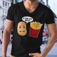 Is That You Bro Funny French Fries Men V-Neck Tshirt