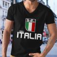 Italy Italia 2021 Football Soccer Logo Tshirt Men V-Neck Tshirt