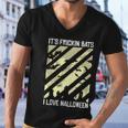 Its Frickin Bats I Love Halloween Halloween Quote Men V-Neck Tshirt