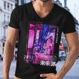 Japanese Cyberpunks Tokyo Streetwear Aesthetic Graphic Men V-Neck Tshirt