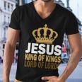 Jesus Lord Of Lords King Of Kings Tshirt Men V-Neck Tshirt