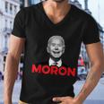 Joe Biden Is An Idiot And A Moron Antibiden 8676 Pro Usa Men V-Neck Tshirt