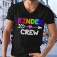 Kinder Crew Kindergarten Teacher Tshirt Men V-Neck Tshirt