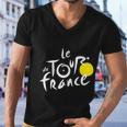 Le De Tour France New Tshirt Men V-Neck Tshirt