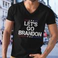 Lets Go Brandon Essential Brandon Funny Political Men V-Neck Tshirt
