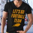 Lets Go Football Team Washington Football Fan Men V-Neck Tshirt