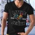 Little Jerry Cockfight Champion V2 Men V-Neck Tshirt