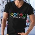 Mana Symbols Gathering Magic Choose Wisely Tshirt Men V-Neck Tshirt