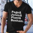 Page Jones Plant Bonham Men V-Neck Tshirt