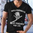 Papa & Granddaughter - Best Friends Men V-Neck Tshirt