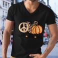 Peace Love Fall Thanksgiving Quote V2 Men V-Neck Tshirt