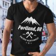 Portland Oregon Estd1843 Pacific Northwest Tshirt Men V-Neck Tshirt