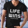 Pro Life Movement Right To Life Pro Life Advocate Victory V3 Men V-Neck Tshirt