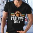 Pro Roe 1973 Rainbow Womens Rights Men V-Neck Tshirt