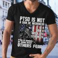 Ptsd Is Not A Sign Of Weakness Support Military Troops Men V-Neck Tshirt