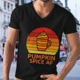 Pumpkin Spice Af Halloween Quote V2 Men V-Neck Tshirt