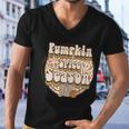 Pumpkin Spice Season Thanksgiving Quote V2 Men V-Neck Tshirt