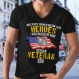 Raised By My Hero Proud Vietnam Veterans Son Tshirt Men V-Neck Tshirt