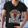 Rebuilt Engine Open Heart Surgery Recovery Survivor Men Gift Men V-Neck Tshirt