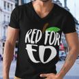 Red For Ed Arizona Teacher Men V-Neck Tshirt