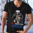 Red White And Boozed 4Th Of July Uncle Sam Men V-Neck Tshirt