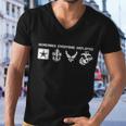 Remember Everyone Deployed Veterans Tshirt Men V-Neck Tshirt