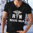 Rescue Ninja Rn Nurse Tshirt Men V-Neck Tshirt