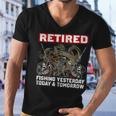 Retired Fishing Everyday Men V-Neck Tshirt