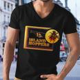 Retro Island Hoppers Tshirt Men V-Neck Tshirt