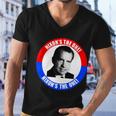 Retro Richard Nixon Nixons The One Presidential Campaign Men V-Neck Tshirt