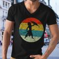 Retro Vintage Indian Warrior Men V-Neck Tshirt