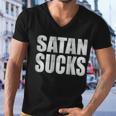 Satan Sucks Tshirt Men V-Neck Tshirt