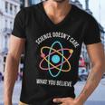 Science Doesnt Care What You Believe Atom Men V-Neck Tshirt