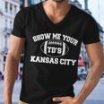 Show Me Your Tds Kansas City Football Men V-Neck Tshirt