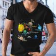 Solar System Planets Astronomy Space Science Girls Boys Tshirt Men V-Neck Tshirt
