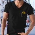 Sunrise Pocket Design Men V-Neck Tshirt