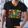 Super Daddio Dad Video Gamer Tshirt Men V-Neck Tshirt