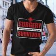 Surgery Survivor Imported Parts Tshirt Men V-Neck Tshirt