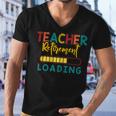 Teacher Retirement Loading - Funny Vintage Retired Teacher Men V-Neck Tshirt
