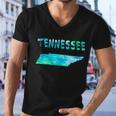 Tennessee Map Colorful Isolated Tennessee State Map In Watercolor United States Men V-Neck Tshirt Tennessee Map Colorful Isolated Tennessee State Map In Watercolor United States Men V-Neck Tshirt