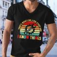 That What I Do I Fix Stuff I Know Things Vintage Mechanic Men V-Neck Tshirt